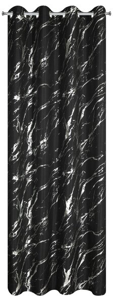 ZÁVĚS NA KROUŽCÍCH LANI 140X250 CM VZOROVANÁ