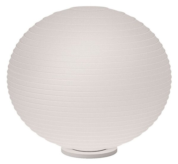 Stolní lampa Rotaliana, Flow Glass, stmívatelné, Bílá, Obývací pokoj, Sklo, Design