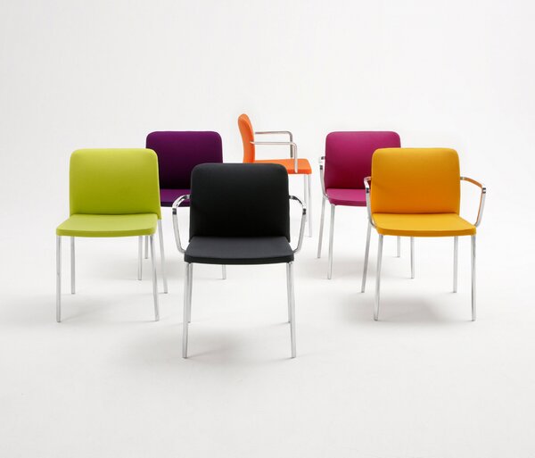 Kartell designové židle Audrey Soft Trevira Armchair