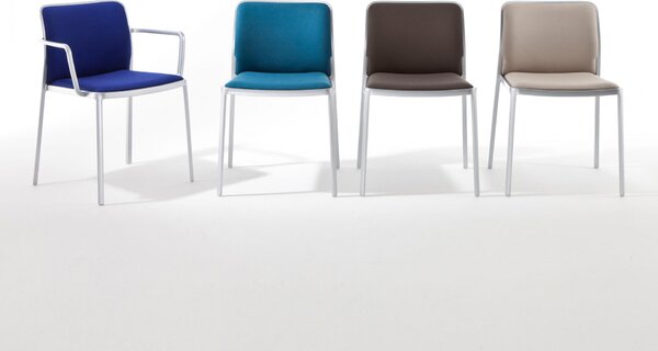 Kartell designové židle Audrey Soft Trevira Armchair