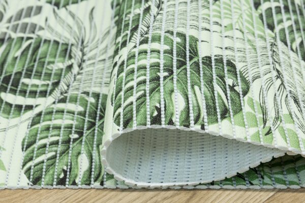 Koupelnová pěnová rohož 266C Monstera