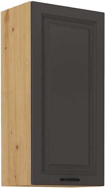 STOLARz 45 cm skříňka horní jednodveřová STILO (výška 90 cm) Barevné provedení STILO: Dub Artisan / Grafit