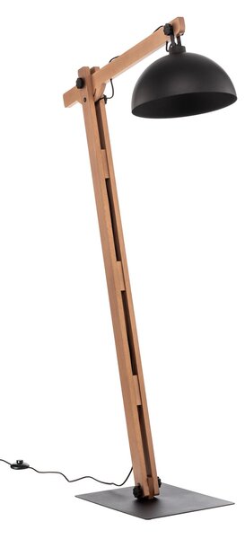 Stojací Lampa Envostar, Stort, Černá, Obývací pokoj, Kov, Venkovský / rustikální
