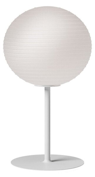 Stolní lampa Rotaliana, Flow Glass, stmívatelné, Bílá, Obývací pokoj, Kov, Design