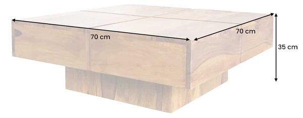 Konferenční stolek BOLT 70 cm
