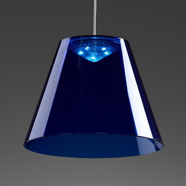 Závěsná svítidlo Rotaliana, Dina, Modrá, Obývací pokoj, Plast, Design