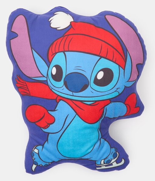 Sinsay - Polštářek s potiskem Lilo & Stitch - námořnická modrá