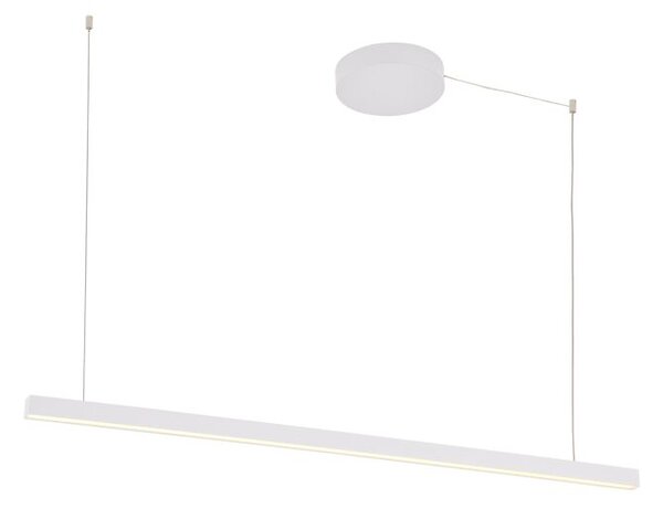 Palnas Závěsné lineární LED svítidlo DARA 2, d.120 cm, 3000-4000K Barva: Černá, Stmívání, řízení: ON/OFF (bez stmívání)