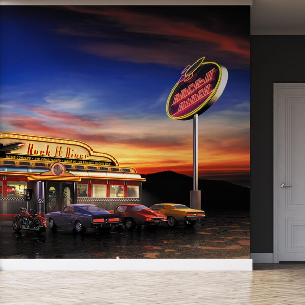 Fototapeta - Nonstop bar (245x170 cm)