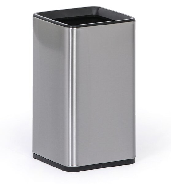 Odpadkový koš 12 l, stříbrný
