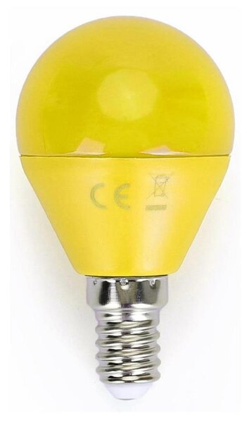 LED Žárovka G45 E14/4W/230V žlutá - Aigostar