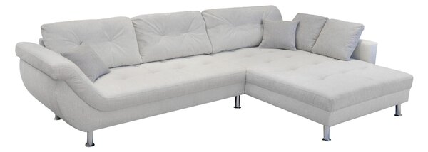 ROHOVÁ SEDAČKA, plast, textil, kompozitní dřevo, krémová Livetastic - Sedací soupravy, Online Only