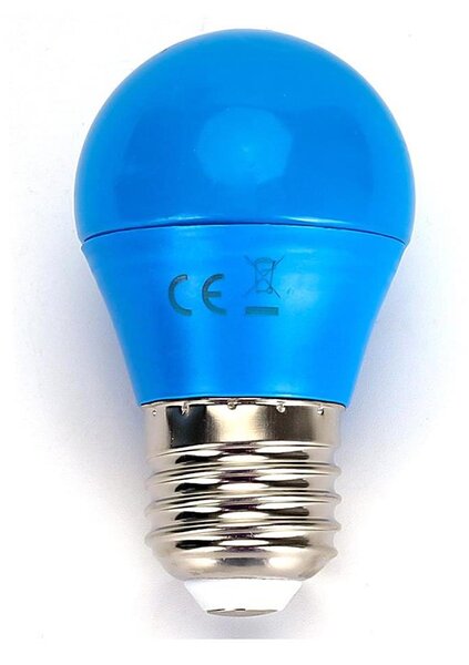 LED Žárovka G45 E27/4W/230V modrá - Aigostar