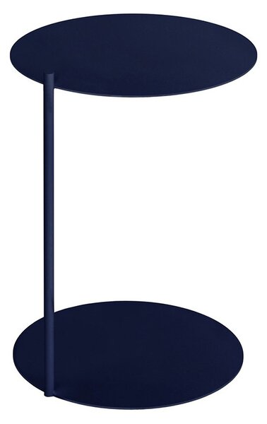 NOO.MA Modrý odkládací stolek Ande 40 × 40 × 55 cm