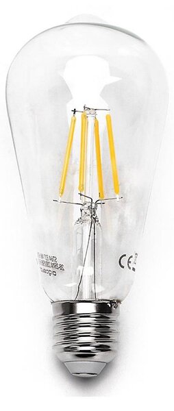 LED Žárovka ST64 E27/8W/230V 2700K - Aigostar