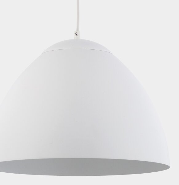 Lustr na lanku FARO 1xE27/60W/230V bílá