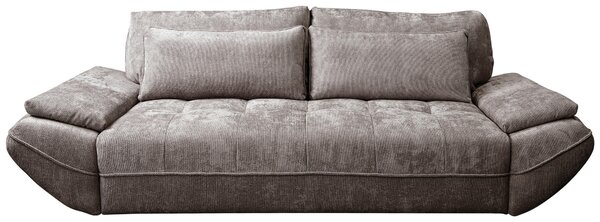 ROZKLÁDACÍ POHOVKA, dřevo, textil, kompozitní dřevo, šedohnědá Livetastic - Rozkládací pohovky, Online Only