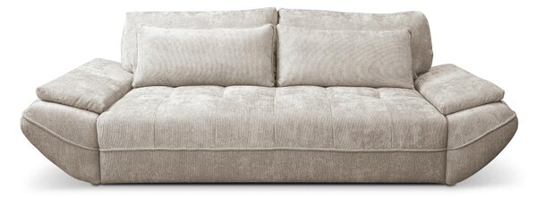 ROZKLÁDACÍ POHOVKA, dřevo, textil, kompozitní dřevo, pískové barvy Livetastic - Rozkládací pohovky, Online Only