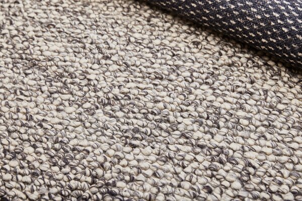 Diamond Carpets India, Ručně vázaný kusový koberec Mountain Sand DE 1672 White Mix, 80x150, béžová, ložnice