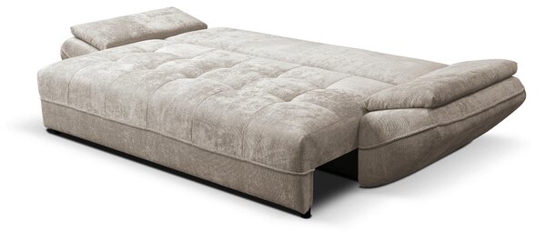 ROZKLÁDACÍ POHOVKA, dřevo, textil, kompozitní dřevo, pískové barvy Livetastic - Rozkládací pohovky, Online Only