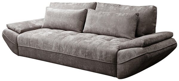 ROZKLÁDACÍ POHOVKA, dřevo, textil, kompozitní dřevo, šedohnědá Livetastic - Rozkládací pohovky, Online Only