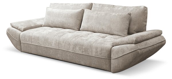 ROZKLÁDACÍ POHOVKA, dřevo, textil, kompozitní dřevo, pískové barvy Livetastic - Rozkládací pohovky, Online Only