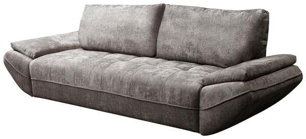 ROZKLÁDACÍ POHOVKA, dřevo, textil, kompozitní dřevo, šedohnědá Livetastic - Rozkládací pohovky, Online Only