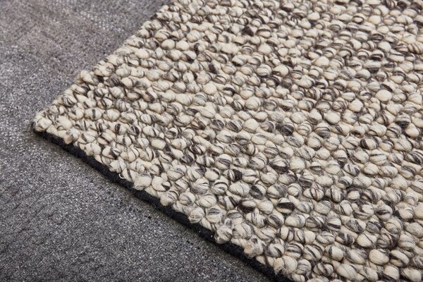 Diamond Carpets India, Ručně vázaný kusový koberec Mountain Sand DE 1672 White Mix, 80x150, béžová, ložnice