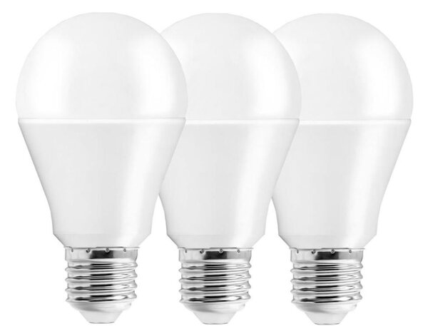 SADA 3x LED Žárovka A60 E27/10W/230V 3000K