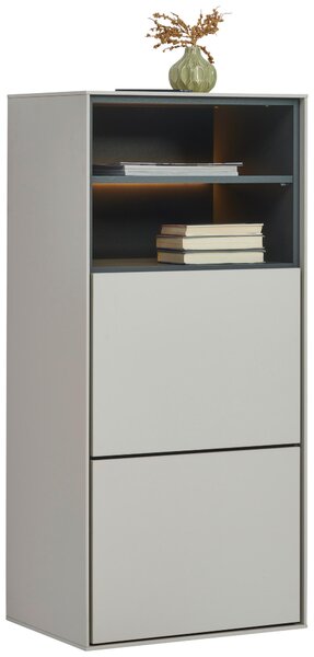 BOTNÍK, kašmírová, 55/118/41 cm Voleo - Botníky