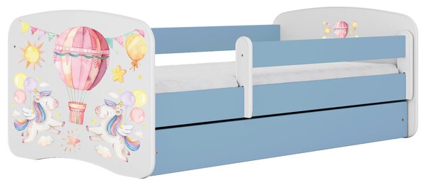 POSTEL PRO DĚTI A MLÁDEŽ 80/160 cm, modrá, bílá MID.YOU - Dětské pokoje sestavy, Online Only