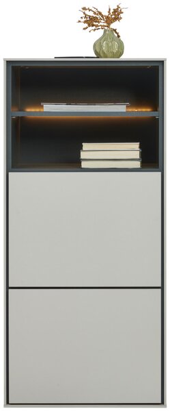 BOTNÍK, kašmírová, 55/118/41 cm Voleo - Botníky