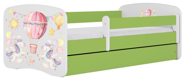 POSTEL PRO DĚTI A MLÁDEŽ 80/160 cm, zelená, bílá MID.YOU - Dětské pokoje sestavy, Online Only