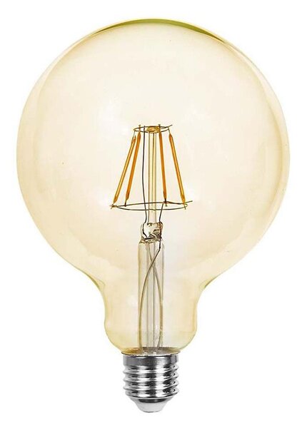 LED Žárovka FILAMENT G125 E27/12W/230V 2200K
