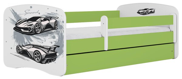POSTEL PRO DĚTI A MLÁDEŽ 80/160 cm, zelená, bílá MID.YOU - Dětské pokoje sestavy, Online Only