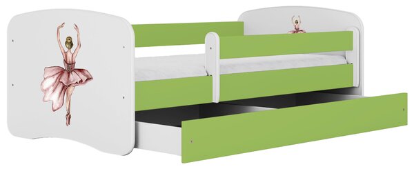 POSTEL PRO DĚTI A MLÁDEŽ 80/160 cm, zelená, bílá MID.YOU - Dětské pokoje sestavy, Online Only