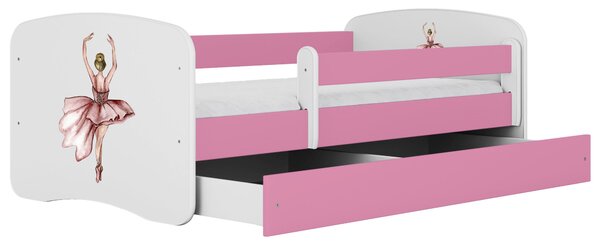 POSTEL PRO DĚTI A MLÁDEŽ 80/160 cm, bílá, pink MID.YOU - Dětské pokoje sestavy, Online Only