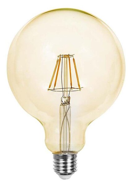 LED Žárovka FILAMENT G125 E27/6W/230V 2200K