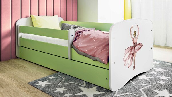 POSTEL PRO DĚTI A MLÁDEŽ 80/160 cm, zelená, bílá MID.YOU - Dětské pokoje sestavy, Online Only