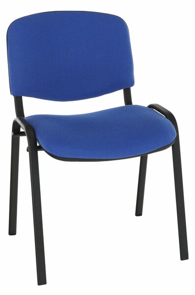 Kancelářská konferenční židle, modrá, ISO NEW