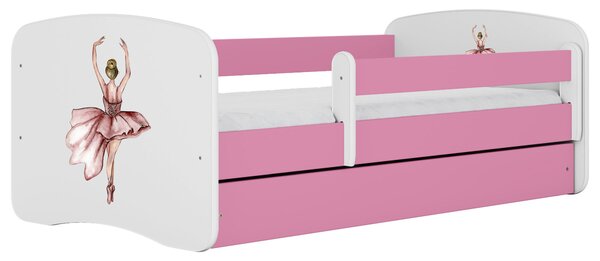 POSTEL PRO DĚTI A MLÁDEŽ 80/160 cm, bílá, pink MID.YOU - Dětské pokoje sestavy, Online Only
