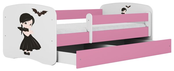 POSTEL PRO DĚTI A MLÁDEŽ 80/160 cm, bílá, pink MID.YOU - Dětské pokoje sestavy, Online Only