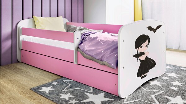 POSTEL PRO DĚTI A MLÁDEŽ 80/160 cm, bílá, pink MID.YOU - Dětské pokoje sestavy, Online Only