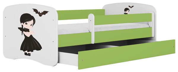 POSTEL PRO DĚTI A MLÁDEŽ 80/160 cm, zelená, bílá MID.YOU - Dětské pokoje sestavy, Online Only