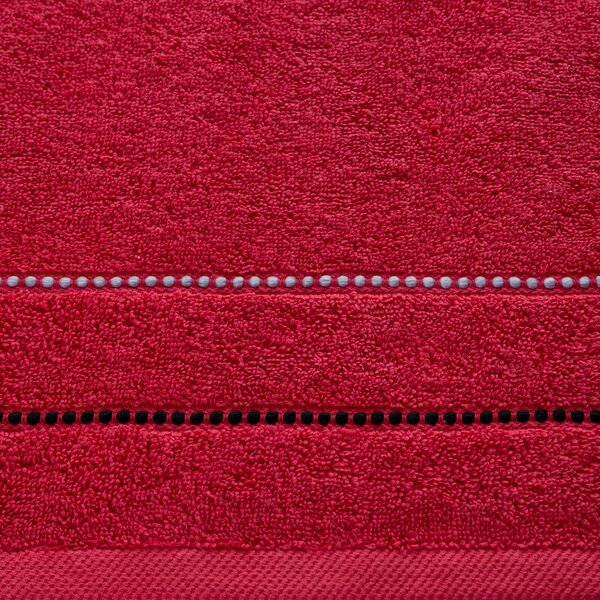 FROTÉ RUČNÍK SUZI 50X90 CM ČERVENÁ