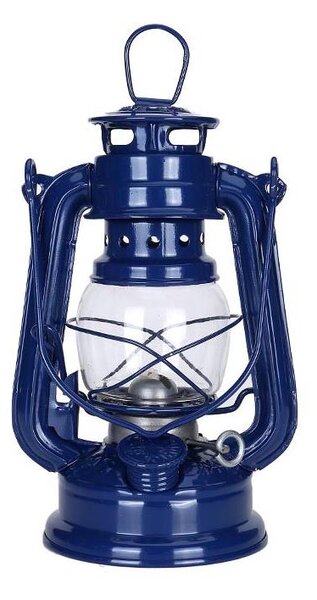 Brilagi - Petrolejová lampa LANTERN 19 cm tmavě modrá