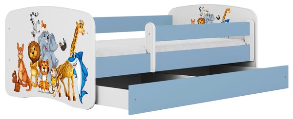 POSTEL PRO DĚTI A MLÁDEŽ 80/160 cm, modrá, bílá MID.YOU - Dětské pokoje sestavy, Online Only