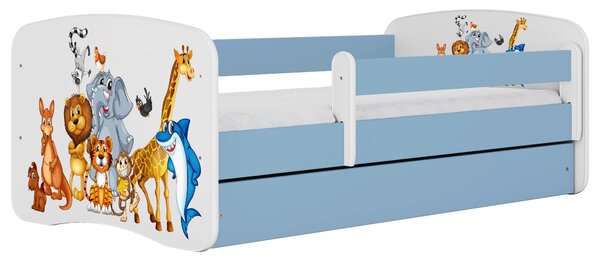 POSTEL PRO DĚTI A MLÁDEŽ 80/160 cm, modrá, bílá MID.YOU - Dětské pokoje sestavy, Online Only