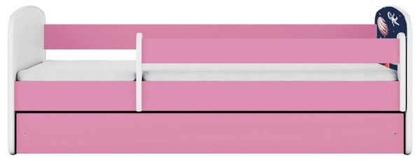 POSTEL PRO DĚTI A MLÁDEŽ 80/160 cm, bílá, pink MID.YOU - Dětské pokoje sestavy, Online Only