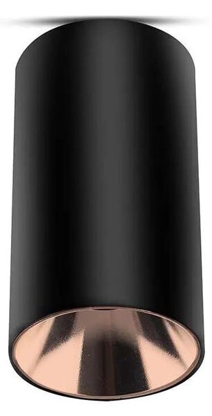 Bodové svítidlo 1xGU10/35W/230V černá/rose gold